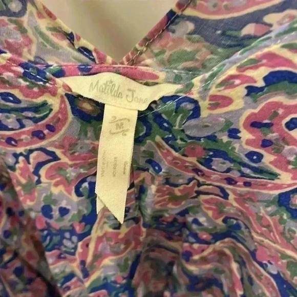 Matilda Jane In the Maze Swing Tunic Top SZ M - Picture 4 of 5